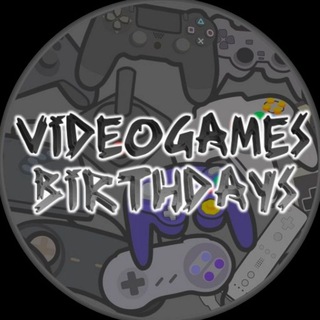 Logo del canale telegramma videogamesbirthdays - 🎮 VideogamesBirthdays