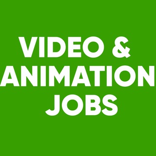 Логотип телеграм канала @videojobs — VIDEO & ANIMATION JOBS