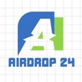 Logo saluran telegram videoofi — Airdrop 24 🔥