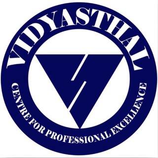 टेलीग्राम चैनल का लोगो vidyasthal_ca — VIDYASTHAL- CA & CMA Classes