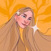 Логотип телеграм канала @viiiarttt — блокнот.