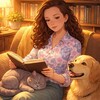 Логотип телеграм канала @vika_editor — Книги, фильмы, два хвоста 🐾