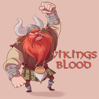 Логотип телеграм канала @vikingsblood — Викинги 🐺Север🐺