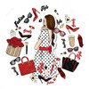 Логотип телеграм -каналу viktoriia_magazin — Viktoriia_magazin👗👚👠🎒👜🌂💍🎩🧣👗