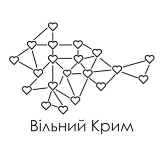 Логотип телеграм -каналу vilniykrym — ГО "Вільний Крим" - Вольный Крым - Азат Кърым