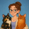 Логотип телеграм канала @vinsina_and_cats — Реюз, деньги и котичи