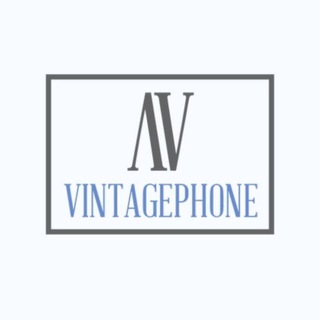 Telegram каналынын логотиби vintagephone — Vintagephone️