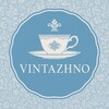 Логотип телеграм канала @vintazhno_uk — Английский винтаж - посуда, декор