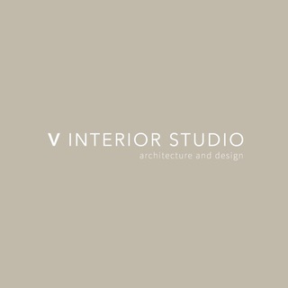 Логотип телеграм канала @vinteriorstudio — V INTERIOR STUDIO