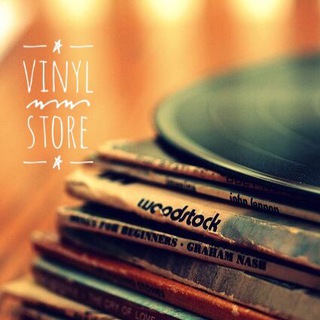 Logo de la chaîne télégraphique vinyl_store - vinyl_store
