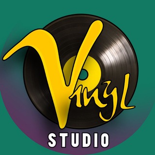 Logo saluran telegram vinyl_studio — Vinyl studio