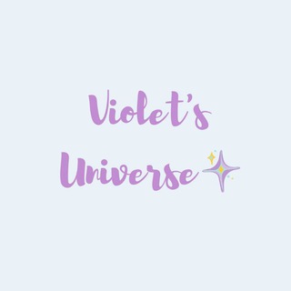 Telegram kanalining logotibi violetsuniverse — Violet's universe