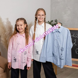 Логотип телеграм канала @violettekids — Violette Kids - детская одежда Киров