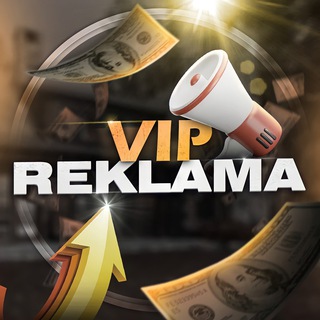 Логотип телеграм канала @vipreklama22 — VIP Reklama 🎯