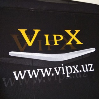 Логотип телеграм канала @vipx_uz — VIP Такси Бизнес Класс