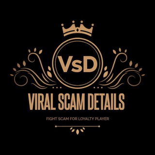 Logo saluran telegram viralscamdetails — VIRAL SCAMMER DETAILS (VsD)
