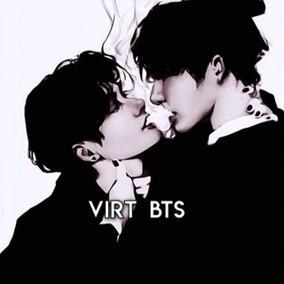 Логотип телеграм канала @virt_bts_v — селфхарм бтс