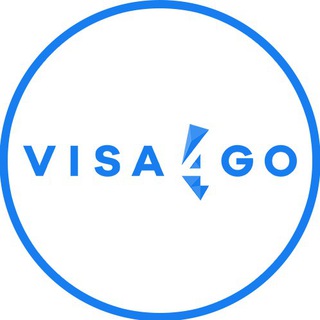 Логотип телеграм канала @visa4go — Visa4Go. Большое путешествие начинается с нами!