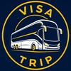 Логотип телеграм канала @visatrip_danang — VisaTrip. Визаран Дананг и Хойан