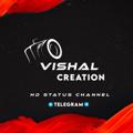 Telegram kanalining logotibi vishalcreate — VISHAL CREATION_HD STATUS