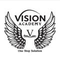 Logo saluran telegram visionacademyrewa — VISION Academy Rewa
