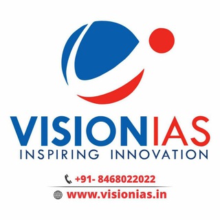 टेलीग्राम चैनल का लोगो visionias_upsc — Vision IAS (Official)