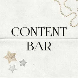 Логотип телеграм канала @visual_lokanellaa — content bar • просто о контенте