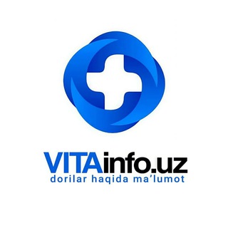 Telegram kanalining logotibi vitainfouz — 🌐 VITAinfo.uz dorilar xaqida malumot
