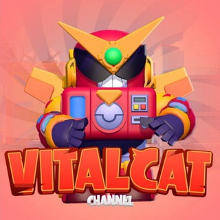 Логотип телеграм канала @vital_cat_news — VITAL_CAT NEWS