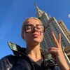 Логотип телеграм канала @vitjuli_diary — модель в первом приближении