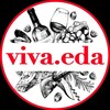 Логотип телеграм канала @viva_eda — Viva.Eda - рецепты Натали на раз-два-три!