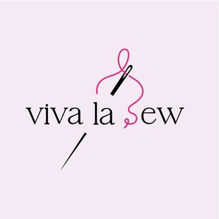 Логотип телеграм канала @vivalasew — Швейная фабрика Viva La Sew