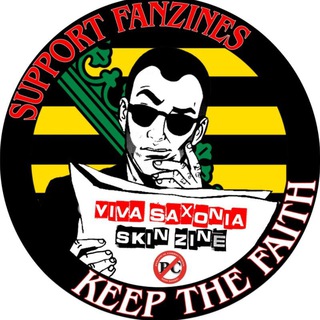 Telegram channel Viva Saxonia Skinzine logo