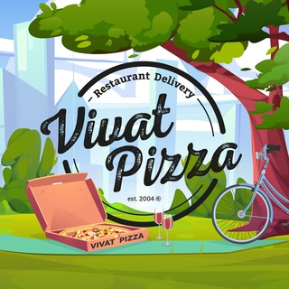 Logo saluran telegram vivat_pizza_original — Vivat Pizza
