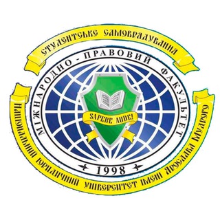 Логотип телеграм -каналу vivat7faculty — Студентське самоврядування Міжнародно-правового факультету