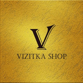 Логотип телеграм канала @vizitkashopuz — VIZITKA SHOP | POLIGRAFIYA