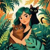 Логотип телеграм канала @vkeramzite — 🌿вКерамзите🌿 Полугидропоника