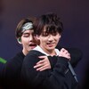 Логотип телеграм канала @vkookandlove — ВиГу в сердце 💜𐤀💚