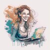 Логотип телеграм канала @vkopiraiter — Вдохновлённый копирайтер