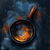 Логотип телеграм канала @vkusniy_retsept — Сковородка идей | Вкусные рецепты