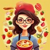 Логотип телеграм канала @vkusno_store — твой рецептик