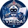 Логотип телеграм канала @vmeda_examen — VMedA Образование