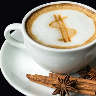 Логотип телеграм канала @vmesteskofe — Вместе c кофе - эксперимент по инвестициям