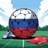 Логотип телеграм канала @vmirfutbola — Мир Футбола | РПЛ