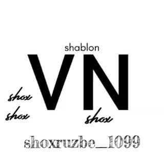 Telegram kanalining logotibi vn_shablonx — VN SHABLON ❤️‍🩹🦅 𝑜𝓇𝑔𝒾𝓃𝒶𝓁