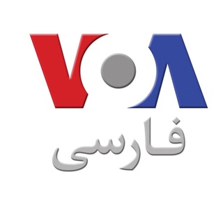 Telegram channel Farsi VOA logo