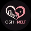 Логотип телеграм канала @vobnlove — Обнинск любит × Melt 💞