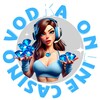 Логотип телеграм канала @vodcaofficialzerkalo — Vodka casino – Водка казино