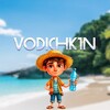 Логотип телеграм канала @vodichk1n — ВОДИЧКИН 🖕