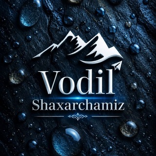 Telegram kanalining logotibi vodilshaharchamiz — Vodilshaharchamiz